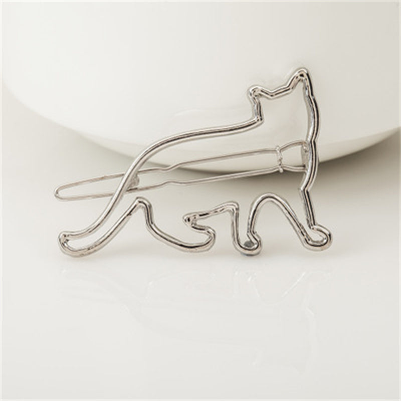 Best Women's Temperament Fashion Geometric Alloy Hair Clip
