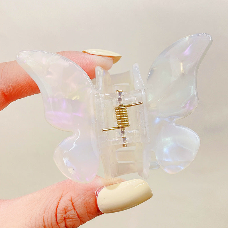Acetic Acid Board Marble Pattern Hair Clip