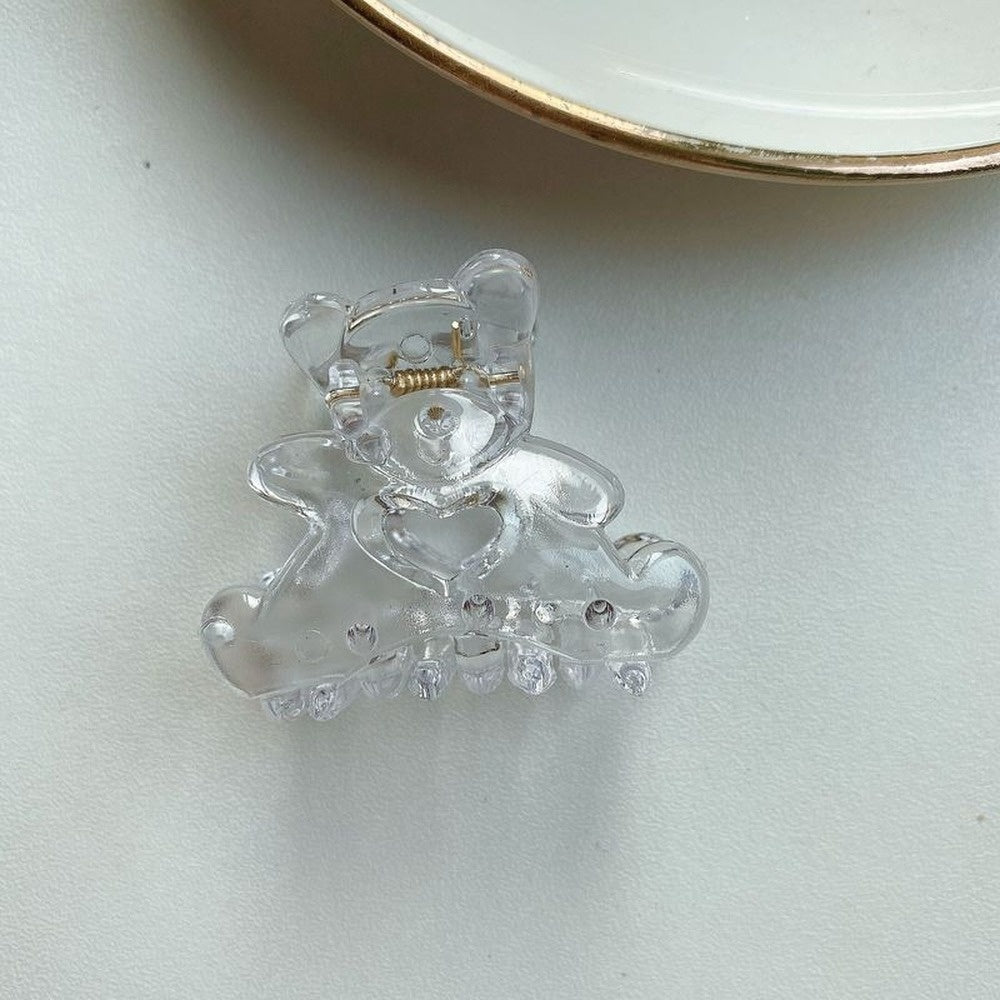 New Retro Love Bear Hair Clip Accessories