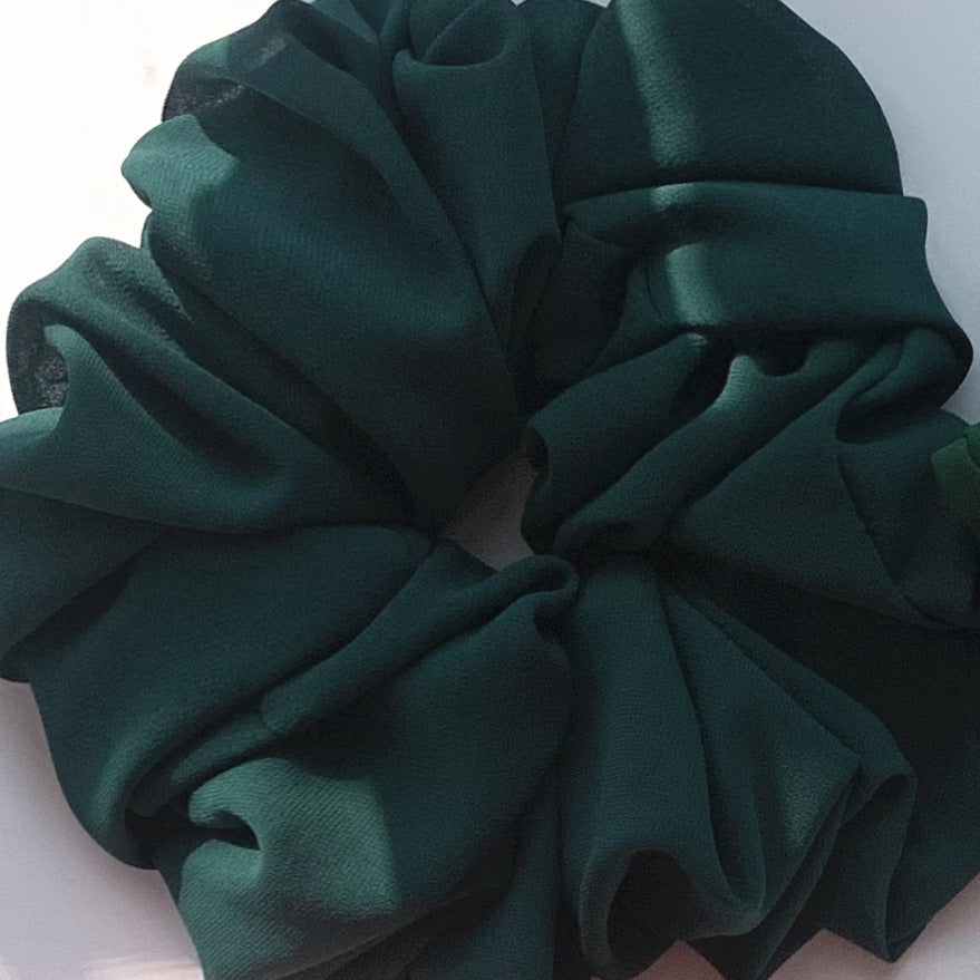 Big Head Bouquet Chiffon Large Intestine Ring Hair Ring